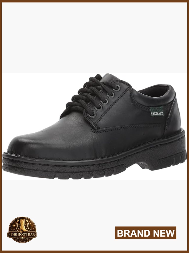 Women's Leather Oxford Shoes Lace-Up Comfort Work Casual